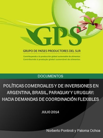 Políticas comerciales y de inversiones en ABPU: hacia demandas de coordinación flexibles, por Norberto Pontiroli y Paloma Ochoa