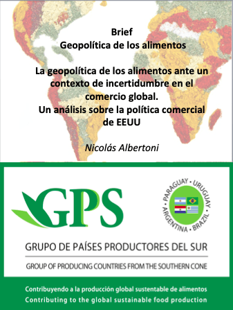 Brief GPS - La geopolítica de los alimentos ante un contexto de incertidumbre en el comercio global. Un análisis sobre la política comercial de EEUU