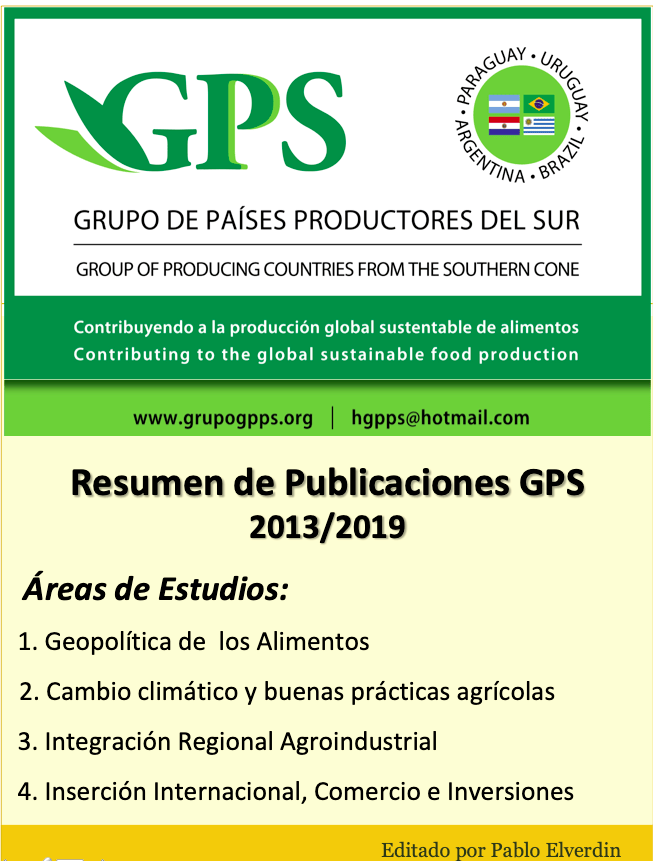 Summary of GPS publications from 2013 until 2019